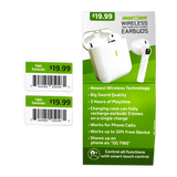 Wireless Earbuds with Case - 6 Pieces Per Retail Ready Display 25046 GADGET GEAR