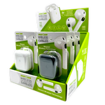 Wireless Earbuds with Case - 6 Pieces Per Retail Ready Display 25046 GADGET GEAR