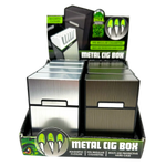 Metal Cigarette Box - 8 Pieces Per Retail Ready Display 25061 SMOKEZILLA