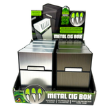 Metal Cigarette Box - 8 Pieces Per Retail Ready Display 25061