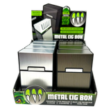 Metal Cigarette Box - 8 Pieces Per Retail Ready Display 25061 SMOKEZILLA