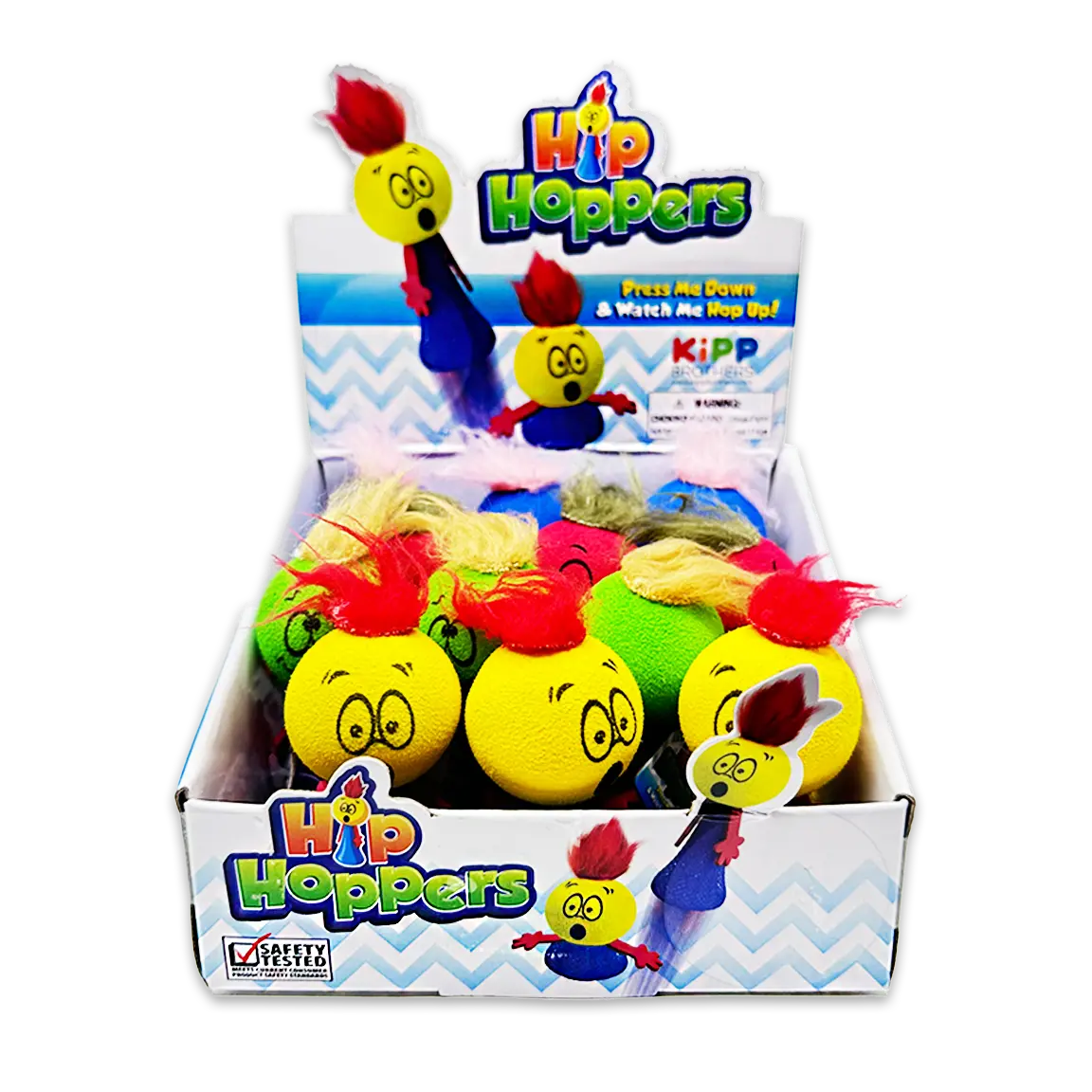 Hip Hopper Toy - 12 Pieces Per Retail Ready Display 25075 KIPP BROTHERS