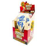Classic Paddle Ball Game - 12 Pieces Per Retail Ready Display 25078 KIPP BROTHERS