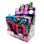 Neoprene Cigarette Pouch with Pocket - 8 Pieces Per Retail Ready Display 25089 SMOKEZILLA