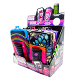 Neoprene Cigarette Pouch with Pocket - 8 Pieces Per Retail Ready Display 25089 SMOKEZILLA