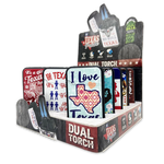 Big Bubba Texas Dual Torch Lighter - 15 Pieces Per Retail Ready Display 25099 SMOKEZILLA