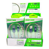 Charging Cable Camo Assortment 3FT - 12 Pieces Per Retail Ready Display 25112 GADGET GEAR