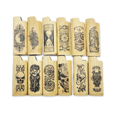 Wood Lighter Case - 12 Pieces Per Retail Ready Display 25137 SMOKEZILLA