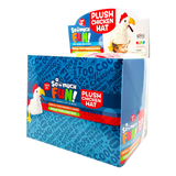 Plush Chicken Hat - 6 Pieces Per Retail Ready Display 25216 KIPP BROTHERS