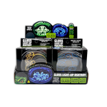 Light-Up Glass Ashtray - 6 Pieces Per Retail Ready Display 25271 SMOKEZILLA