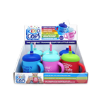 Silicone Kids Toddler Training Kiddo Cups - 6 Pieces Per Retail Ready Display 25297 KIPP BROTHERS
