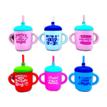 Silicone Kids Toddler Training Kiddo Cups - 6 Pieces Per Retail Ready Display 25297 KIPP BROTHERS