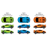 Sideways Drift Racers - 12 Pieces Per Retail Ready Display 25301 KIPP BROTHERS