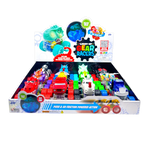 Friction Toy Car Light Up Assortment - 12 Pieces Per Display 25302 KIPP BROTHERS