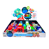 Friction Toy Car Light Up Assortment - 12 Pieces Per Display 25302 KIPP BROTHERS
