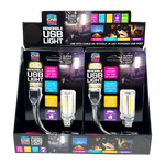 Bendable USB Touch Vintage Lantern Light - 6 Pieces Per Display 25304 CAR VIBEZ