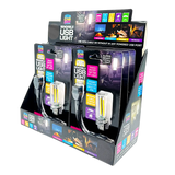 Bendable USB Touch Vintage Lantern Light - 6 Pieces Per Display 25304 CAR VIBEZ