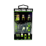 Multi-Tool Charging Cable Coil Lighter Flashlight Dual USB-C Ports with USB to USB-C - 6 Pieces Per Retail Ready Display 25318 SMOKEZILLA