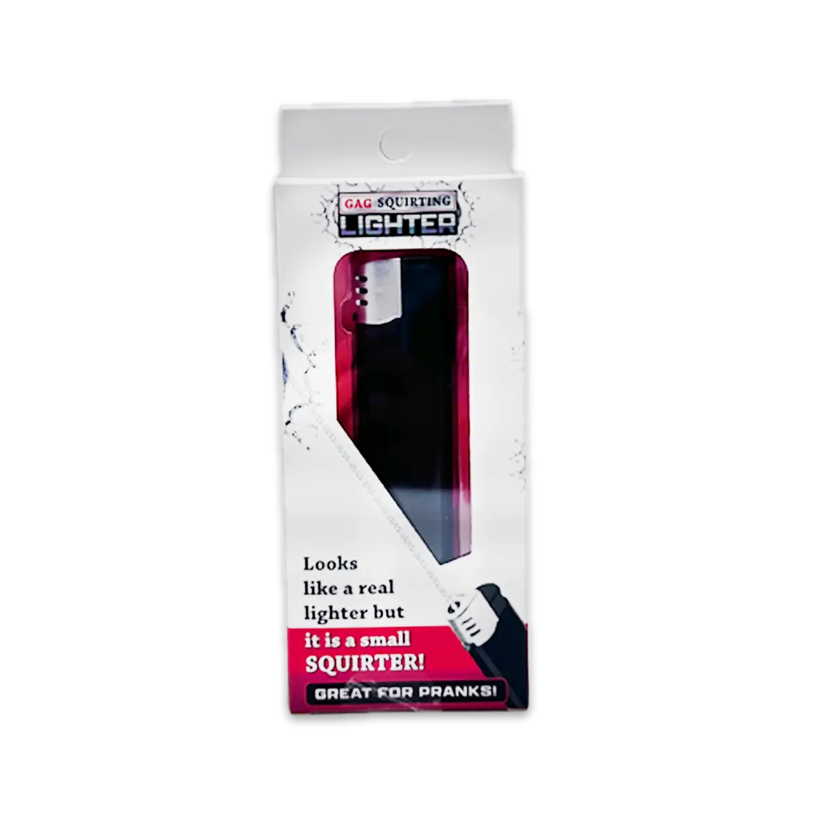 Practical Joke Gag Squirt Lighter 12 Pieces Per Retail Ready Display 25321 NOVELTY INC