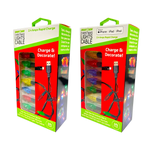 Christmas Light 3FT USB-to-Lightning / USB-C Sync and Charge Cables - 6 Pieces Per Display 25327 NOVELTY INC
