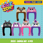 Kids Zone Plush Assortment Floor Display - 30 Pieces Per Retail Ready Display 88564 KIPP BROTHERS
