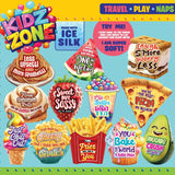 Kids Zone Plush Assortment Floor Display - 30 Pieces Per Retail Ready Display 88566 KIPP BROTHERS