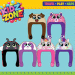 Kids Zone Plush Assortment Floor Display - 30 Pieces Per Retail Ready Display 88566 KIPP BROTHERS