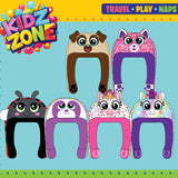 Kids Zone Plush Assortment Floor Display - 30 Pieces Per Retail Ready Display 88566 KIPP BROTHERS