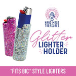 Glitter Lighter Case - 12 Pieces Per Retail Ready Display 25375 SMOKEZILLA
