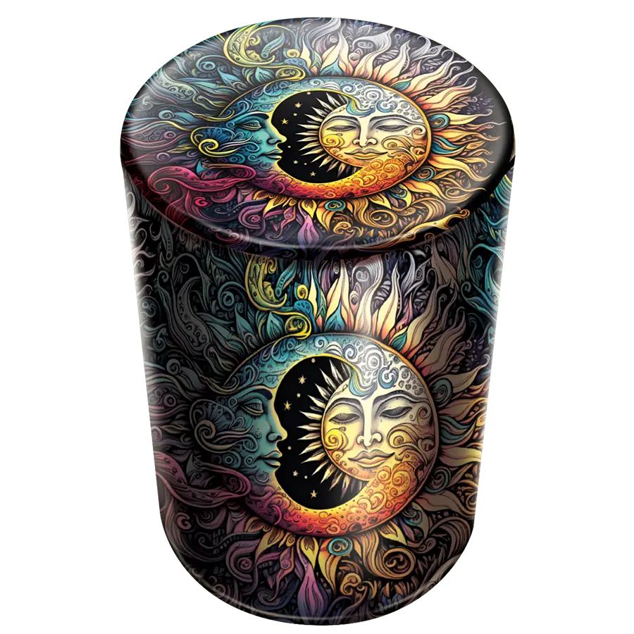 Full Print Butt Bucket Ashtray with LED Light - 6 Pieces Per Retail Ready Display 25480 SMOKEZILLA