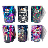 Full Print Butt Bucket Ashtray with LED Light - 6 Pieces Per Retail Ready Display 25480 SMOKEZILLA
