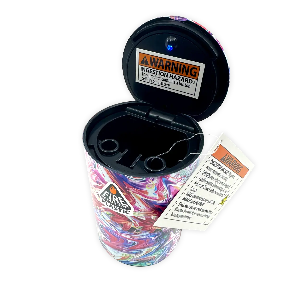 Full Print Butt Bucket Ashtray with LED Light - 6 Pieces Per Retail Ready Display 25480 SMOKEZILLA