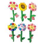 Plush Daisy Flower 36" Assortment - 6 Pieces Per Pack 25528 KIPP BROTHERS