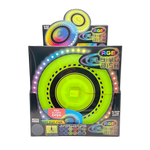 RGB Glow in the Dark Light-Up Flying Disc - 6 Pieces Per Display 25813 KIPP BROTHERS