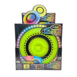 RGB Glow in the Dark Light-Up Flying Disc - 6 Pieces Per Display 25813 KIPP BROTHERS