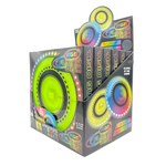 RGB Glow in the Dark Light-Up Flying Disc - 6 Pieces Per Display 25813 KIPP BROTHERS