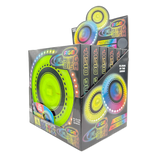 RGB Glow in the Dark Light-Up Flying Disc - 6 Pieces Per Display 25813 KIPP BROTHERS