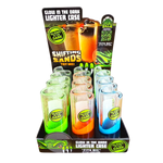 Glow-in-Dark Lighter Case - 12 Pieces Per Retail Ready Display 25834 SMOKEZILLA