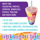 Silicone Cup Drinkware Assortment Floor Display - 26 Pieces Per Retail Ready Display 88608