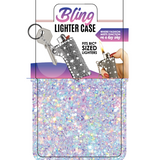 Bling Rhinestone Lighter Case - 12 Pieces Per Retail Ready Display 26101