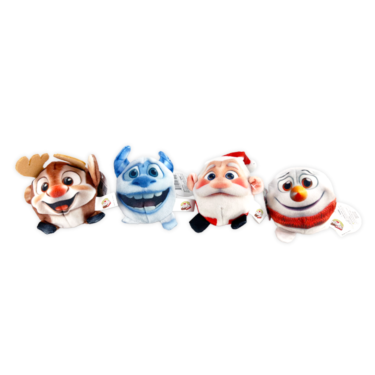 Christmas Plush Squeeze Poopin Pal Toy - 12 Pieces Per Retail Ready Display 26109 KIPP BROTHERS
