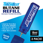 Grilling Center Lighter Assortment Floor Display - 66 Pieces Per Retail Ready Display Kit 88623 TORCH BLUE