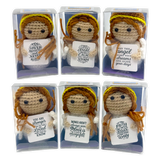Emotional Support Keepsake Crochet Plush Angels - 6 Pieces Per Retail Ready Display 26440