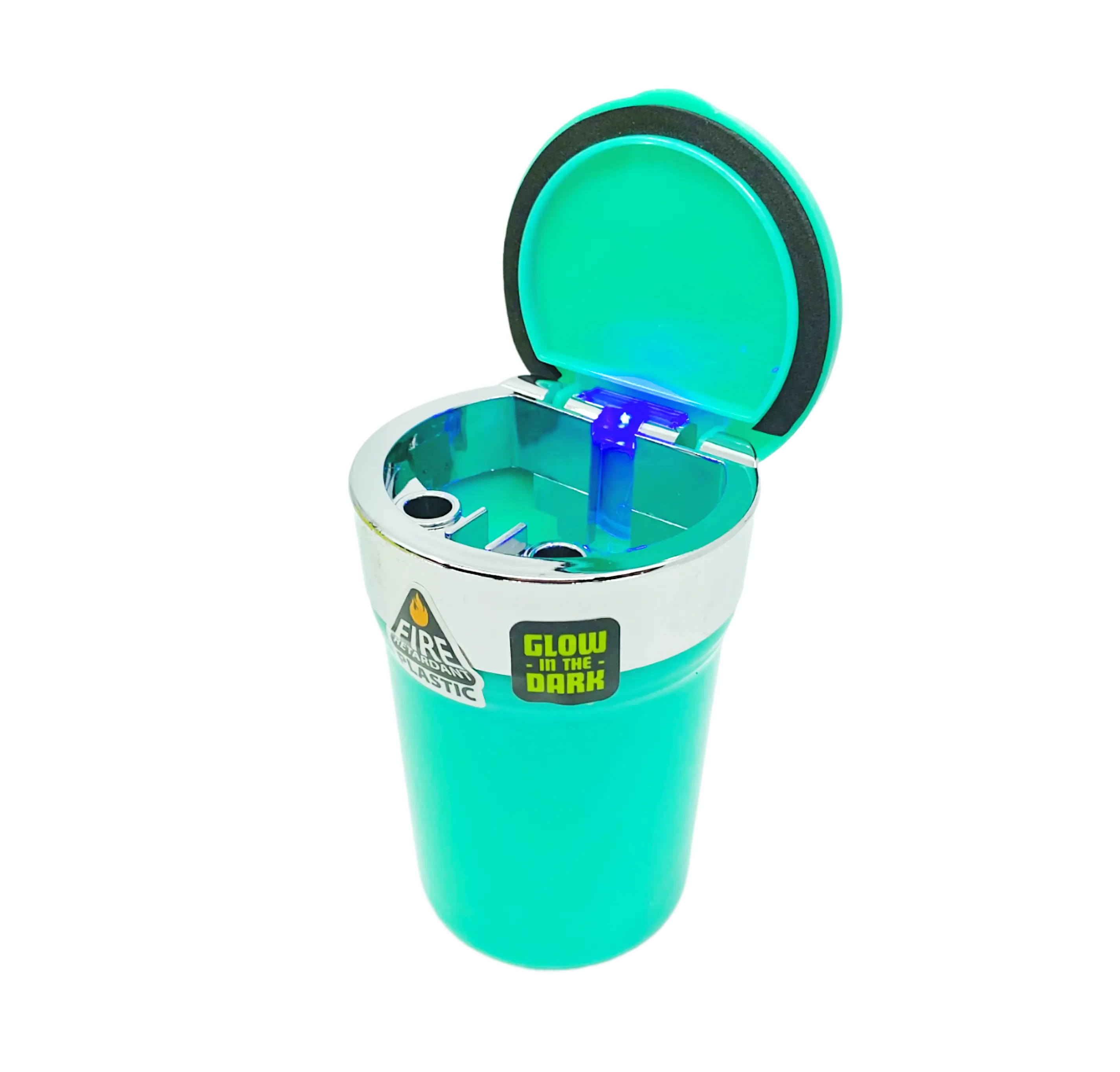 Glow in The Dark Butt Bucket Ashtray with LED Light - 4 Pieces Per Retail Ready Display 40970 SMOKEZILLA