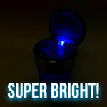 Glow in The Dark Butt Bucket Ashtray with LED Light - 4 Pieces Per Retail Ready Display 40970 SMOKEZILLA