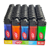 Giant Logo Disposable Lighter - 50 Pieces Per Retail Ready Display 41563