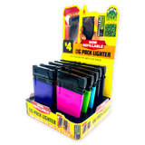 Cigarette Pack Thin Lighter - 10 Pieces Per Retail Ready Display 41586 SMOKEZILLA