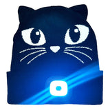 Halloween Knit Hat Beanie LED Light Assortment Floor Display - 36 Pieces Per Retail Ready Display  88463 KIPP BROTHERS