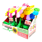 Plush Flower 36" Assortment - 8 Pieces Per Retail Ready Display 41664 KIPP BROTHERS