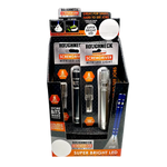 Screwdriver with LED Light - 4 Pieces Per Retail Ready Display 41667 ROUGHNECK